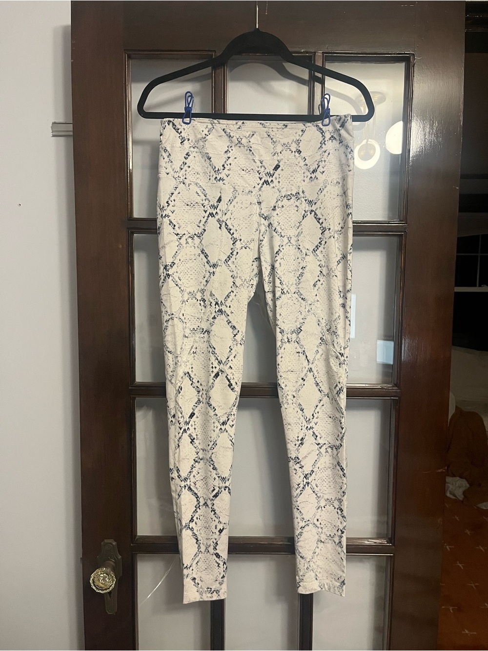 Good Condition! Varley Women's Snake Print Leggings